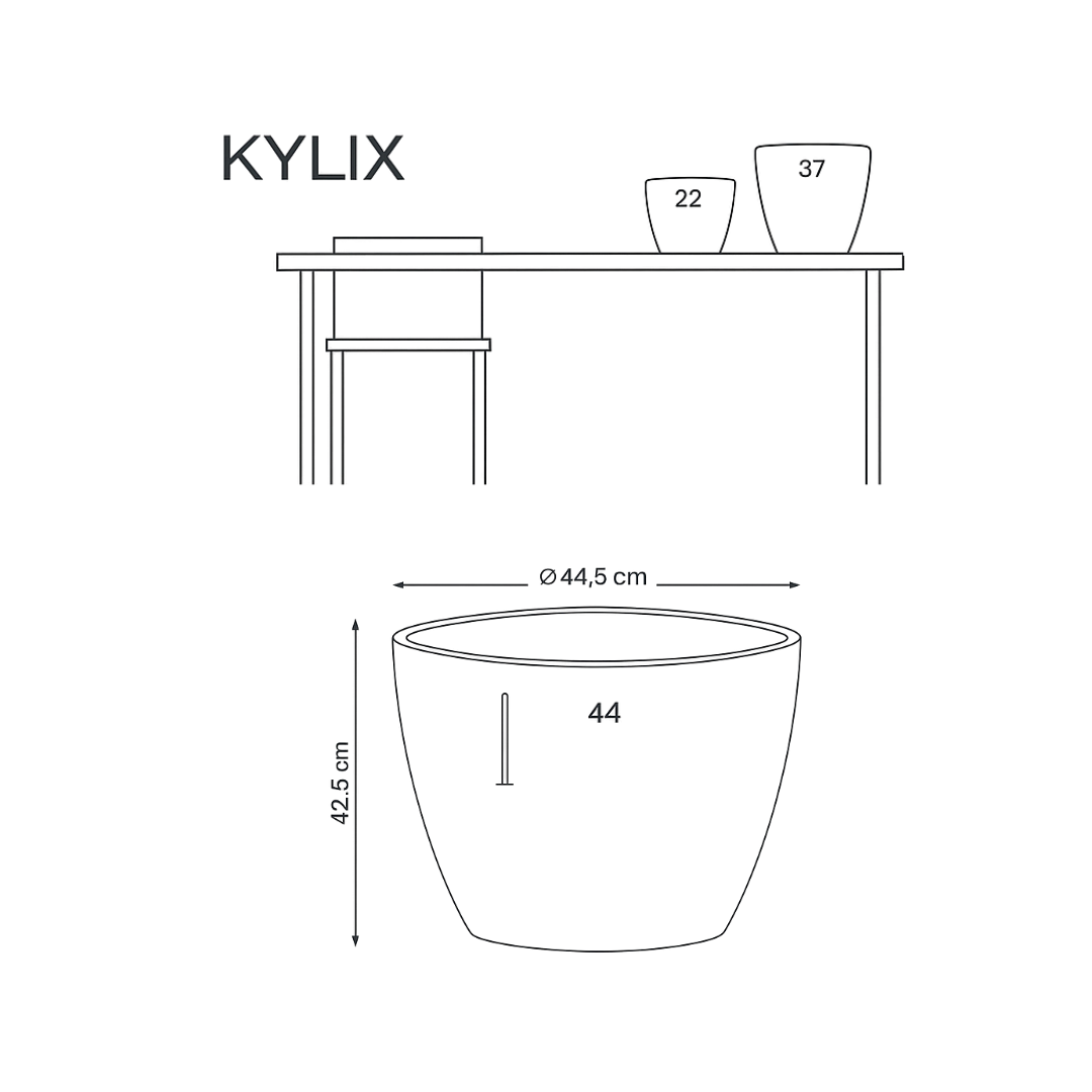 Planterlife Kylix Self Watering Planter